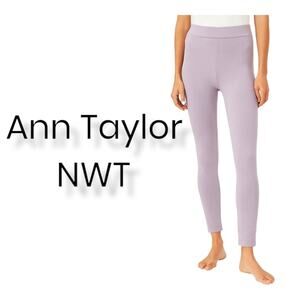 Ann Taylor Essential Leggings in Muted Lavender